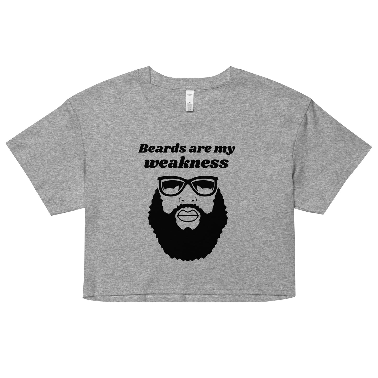 Beard's Are My Weakness Crop Top (NEW)