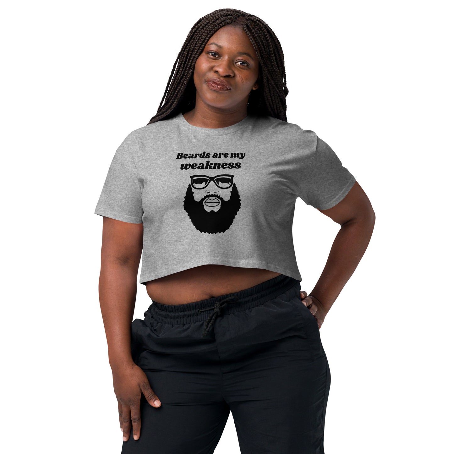 Beard's Are My Weakness Crop Top (NEW)