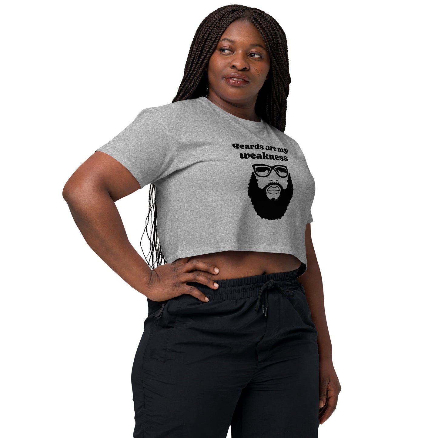 Beard's Are My Weakness Crop Top (NEW)
