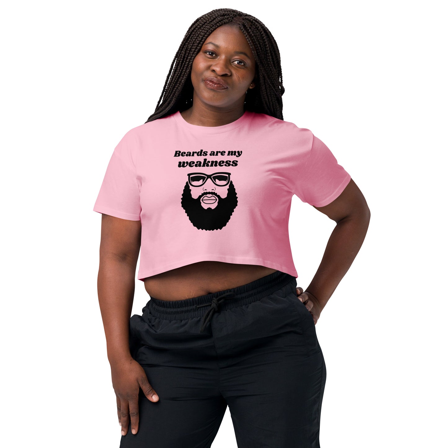 Beard's Are My Weakness Crop Top (NEW)
