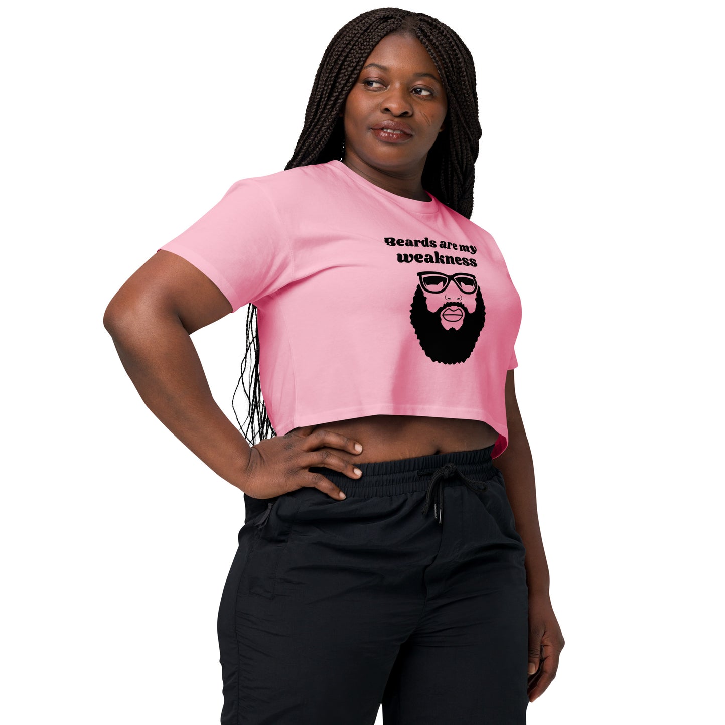 Beard's Are My Weakness Crop Top (NEW)