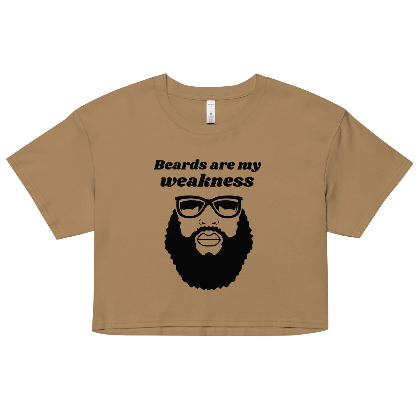 Beard's Are My Weakness Crop Top (NEW)