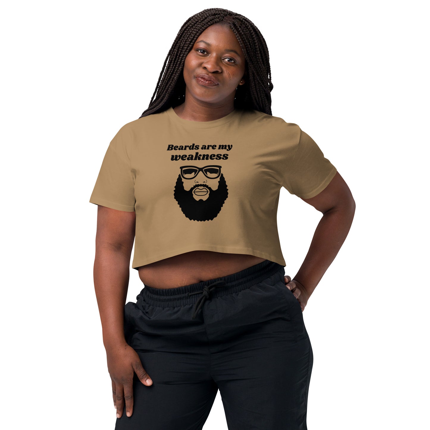 Beard's Are My Weakness Crop Top (NEW)