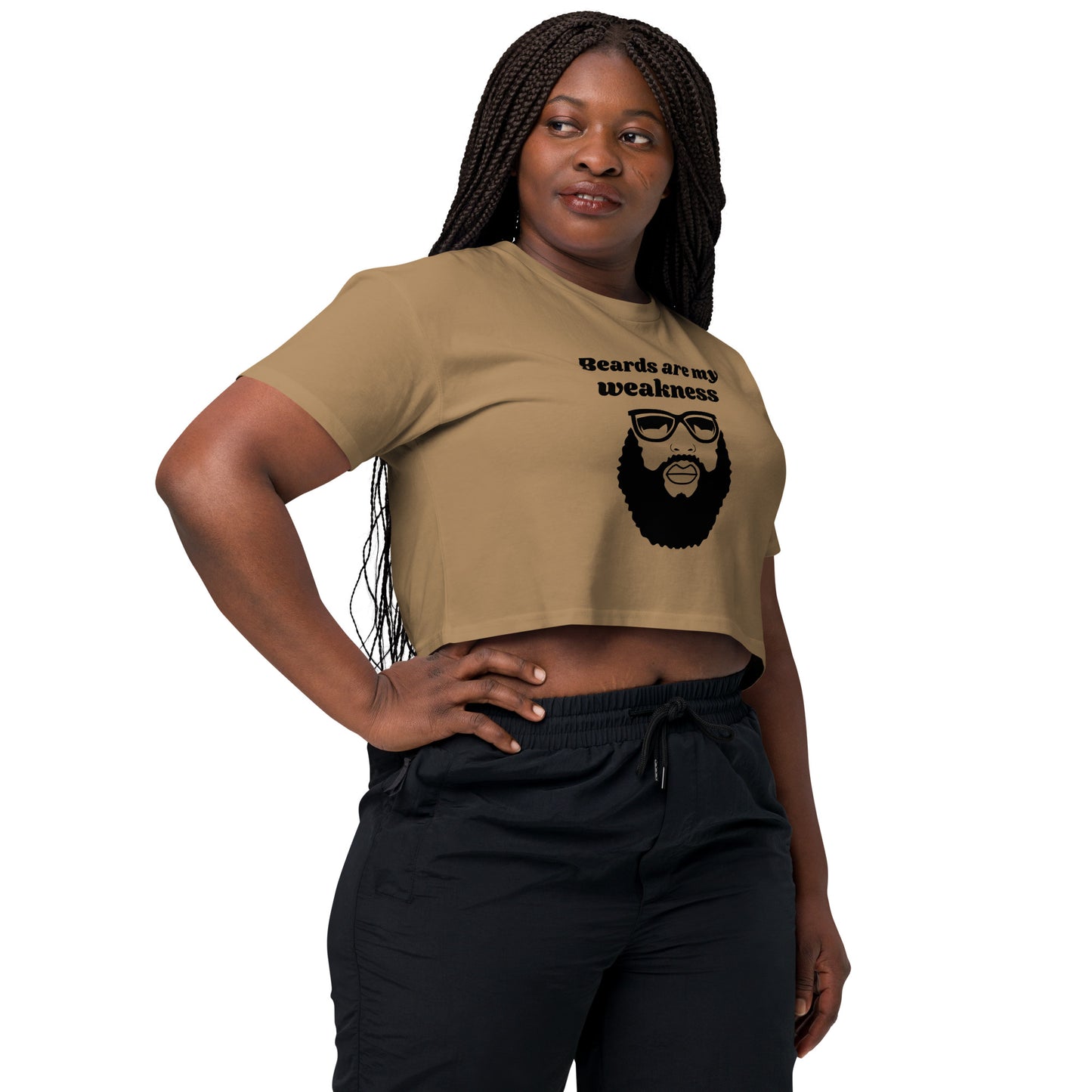 Beard's Are My Weakness Crop Top (NEW)