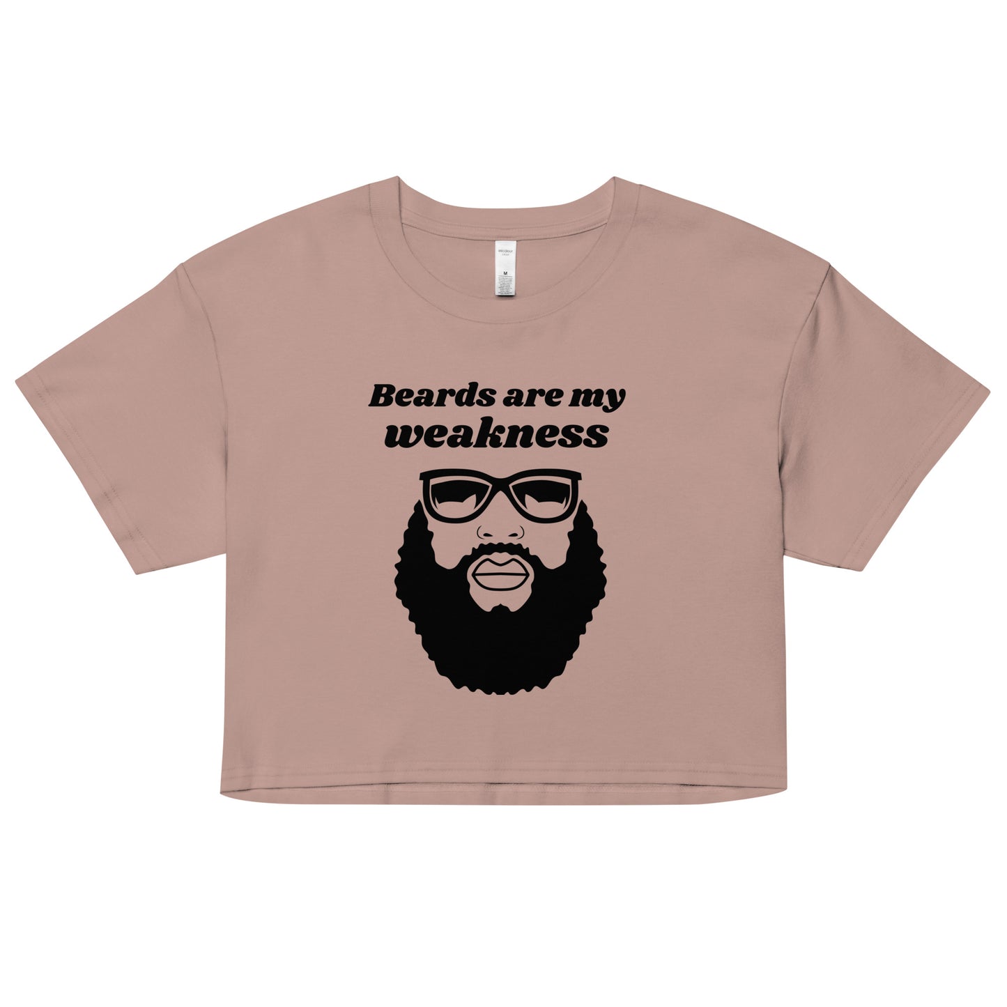 Beard's Are My Weakness Crop Top (NEW)