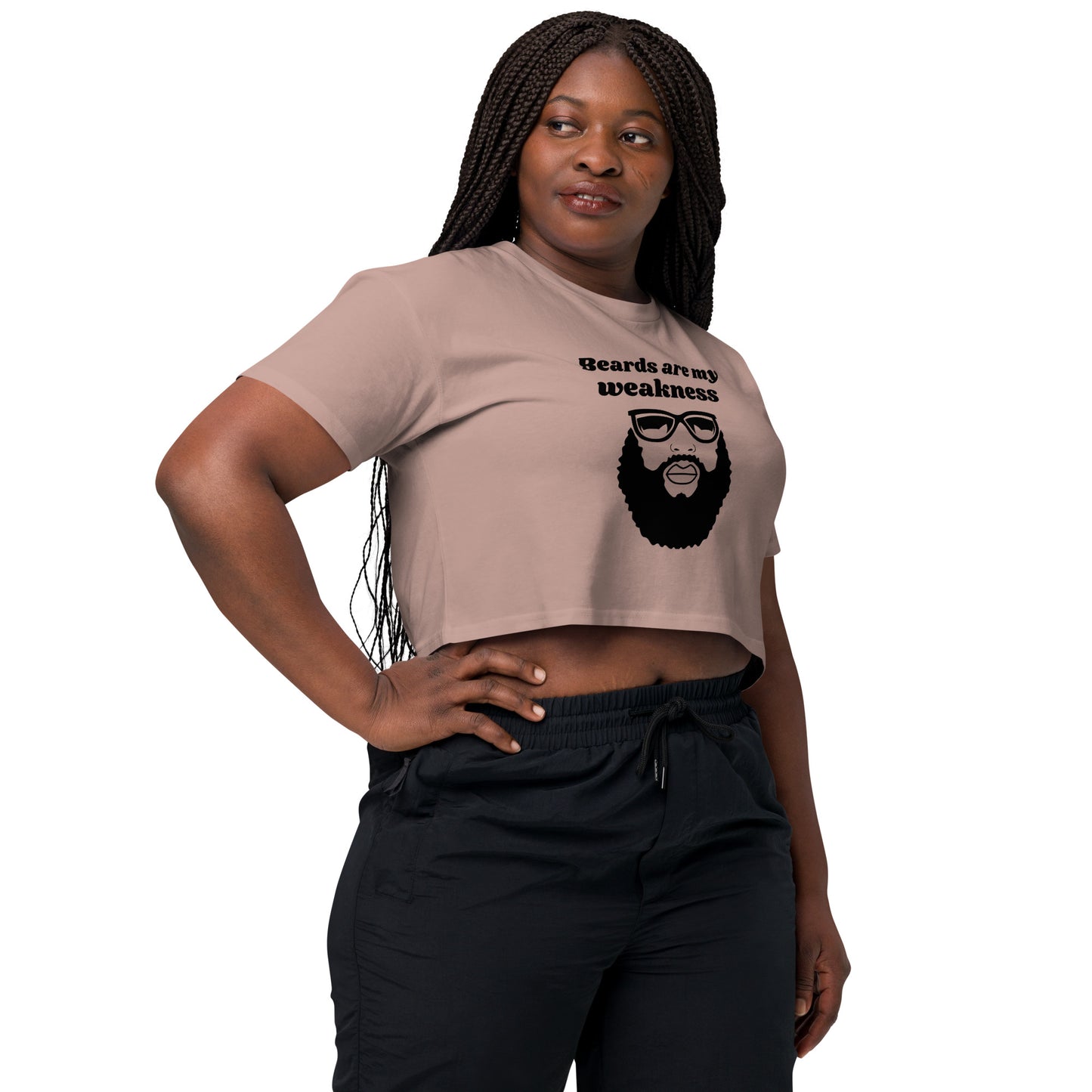 Beard's Are My Weakness Crop Top (NEW)