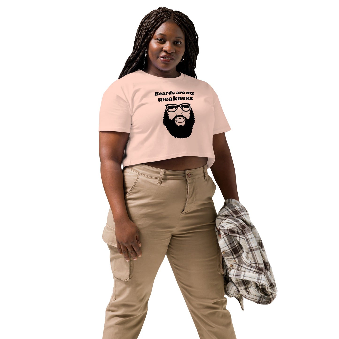 Beard's Are My Weakness Crop Top (NEW)