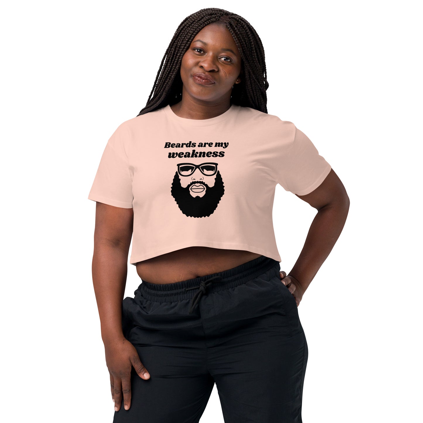 Beard's Are My Weakness Crop Top (NEW)