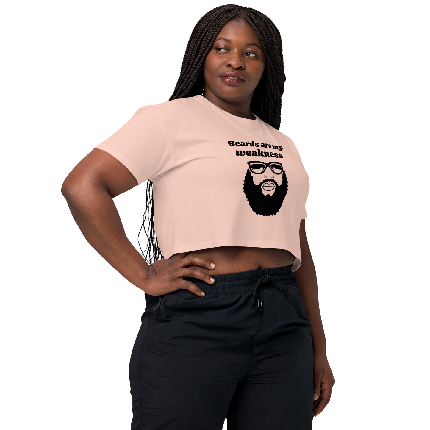 Beard's Are My Weakness Crop Top (NEW)