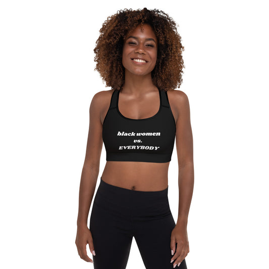 black women vs. EVERYBODY Sports Bra
