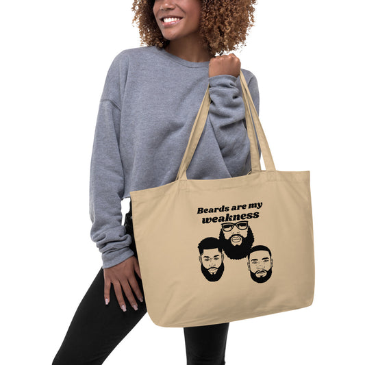 Beards Are My Weakness Tote Bag