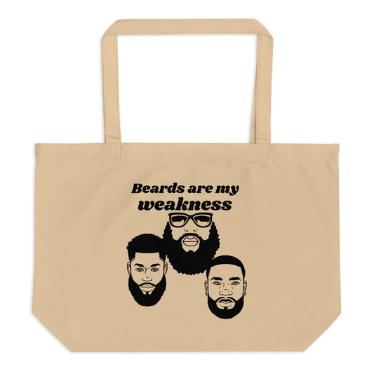 Beards Are My Weakness Tote Bag